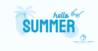 Hello Summer Facebook ad Image Preview