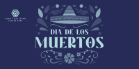 Dia De Muertos Greeting Twitter post Image Preview