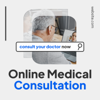 Online Doctor Consultation Instagram post Image Preview