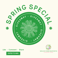 Spring Giveaway Instagram post Image Preview