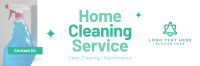 House Cleaning Experts Twitter Header Design
