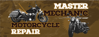 Motorcycle Repair Facebook Cover Preview