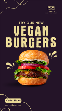 Vegan Burger Buns  Instagram Reel Image Preview