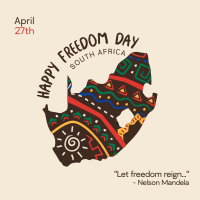 South African Freedom Day Linkedin Post Preview