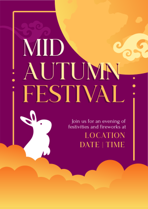 Mid Autumn Bunny Poster Image Preview