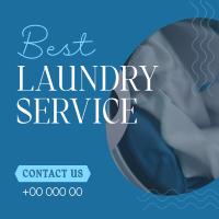 Best Laundry Service Instagram Post Design