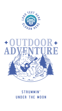 Outdoor Adventure Camping Facebook Story Design