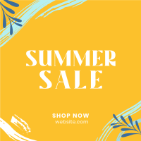 Tropical Summer Sale Instagram post Image Preview