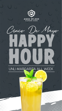 Cinco De Mayo Happy Hour TikTok Video Image Preview