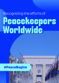 International Day of United Nations Peacekeepers Poster Image Preview