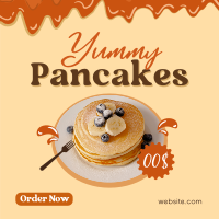 Pancake Day Promo Instagram Post Design