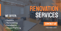 Pro Renovation Service Facebook Ad Design