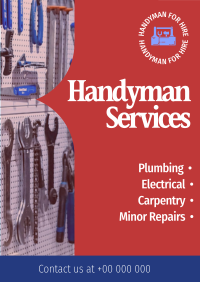 Handyman Service Poster Preview