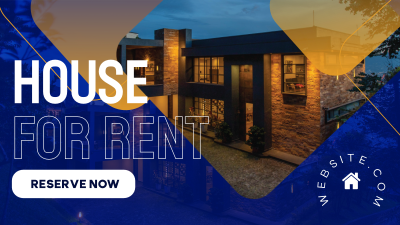 House for Rent Facebook event cover Image Preview