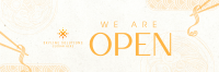 Oriental Cuisine Now Open Twitter Header Image Preview