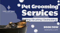 Pet Grooming Service Animation Preview