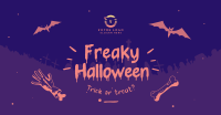 Freaky Halloween Facebook Ad Design