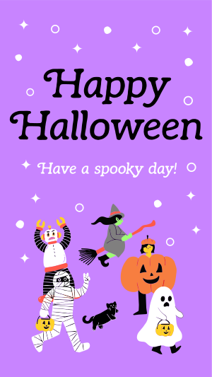 Halloween March Facebook story Image Preview