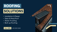 Roofing Solutions Facebook Event Cover Design
