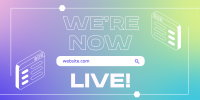 Live Website Announcement Twitter Post Image Preview