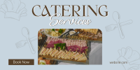 Food Catering Business Twitter post Image Preview