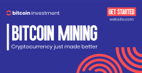 Start Bitcoin Mining Facebook Ad Design