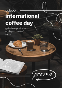 Coffee Day Promo Poster Design