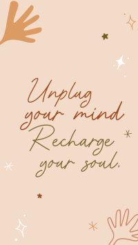 Unplug your mind Facebook Story Image Preview