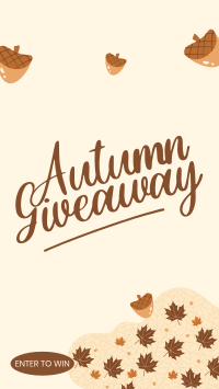Autumn Season Giveaway Instagram story Image Preview