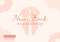 Trendy Online Accessories Postcard Image Preview
