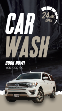 Car Wash Professional Service Facebook story Image Preview