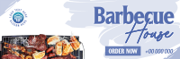 Barbecue House Bold Twitter Header Design