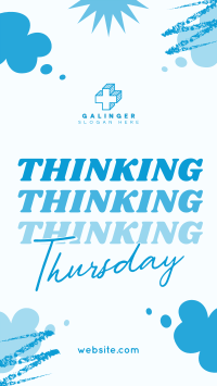 Quirky Thinking Thursday Instagram Story Design