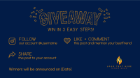 Confetti Giveaway Facebook event cover Image Preview