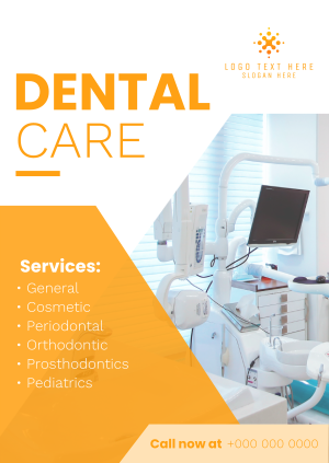 Formal Dental Lab Poster Image Preview