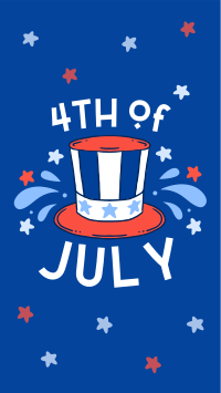 Celebration of 4th of July Instagram reel Image Preview