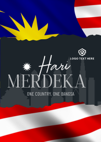 Malaysia Day Poster Design