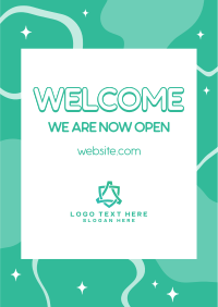 Welcome Now Open Flyer Image Preview