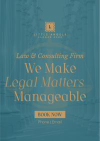 Making Legal Matters Manageable Poster Image Preview