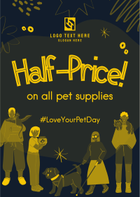 Love Your Pet Greeting Flyer Image Preview