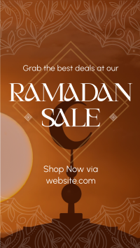 Biggest Ramadan Sale Instagram Reel Design