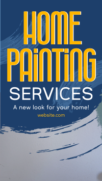 Professional Paint Services Facebook Story Image Preview