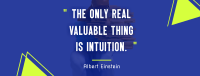 Intuition Philosophy Facebook Cover Image Preview