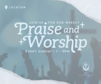 Praise & Worship Facebook Post Image Preview