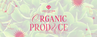 Minimalist Organic Produce Facebook Cover Design