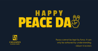 Happy Peace Day Facebook ad Image Preview