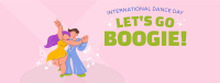 Lets Dance in International Dance Day Facebook cover Image Preview