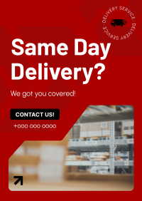 Professional Delivery Service Poster Image Preview