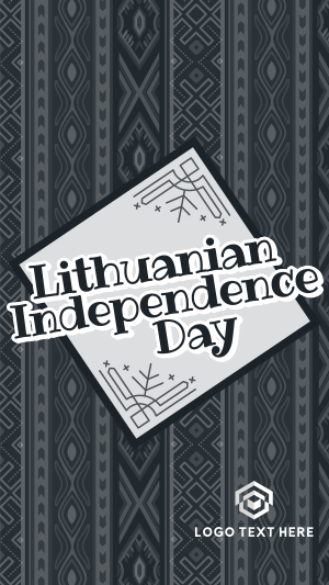 Folk Lithuanian Independence Day Instagram story Image Preview
