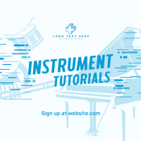 Music Instruments Tutorial Instagram post Image Preview